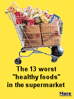 The only thing ''healthy'' about some foods in the supermarket is the word ''heathy'' in the name.
